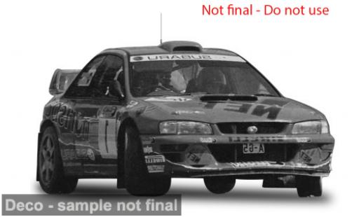 Subaru Impreza 1/18 Sun Star S5 WRC Rallye Deutschland 1999 #1 1:18 modellino in miniatura