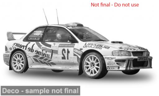 Subaru Impreza 1/18 Sun Star S6 WRC Jim Clark Rally 2002 #12 1:18 modellino in miniatura