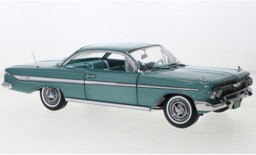 Chevrolet Impala 1/18 Sun Star Sport Coupe metallise turchese 1961 modellino in miniatura