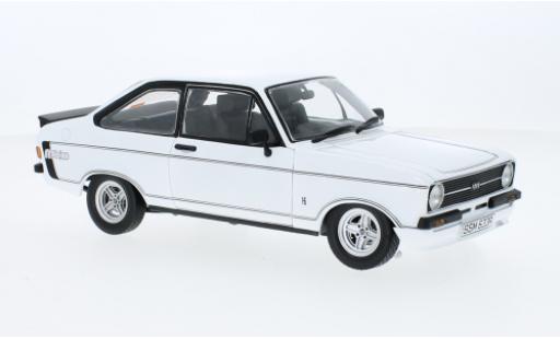 Ford Escort 1/18 Sun Star MkII Mexico bianco RHD 1976 modellino in miniatura