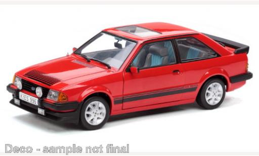 Ford Escort 1/18 Sun Star MKIII RS 1600i rosso 1983 modellino in miniatura