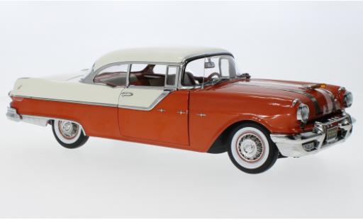 Pontiac Star Chief 1/18 Sun Star Hardtop le cuivre/bianco 1955 modellino in miniatura