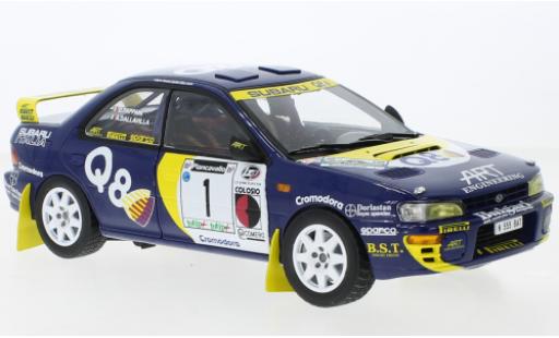Subaru Impreza 1/18 Sun Star 555 No.1 Rally Piancavallo 1998 modellino in miniatura
