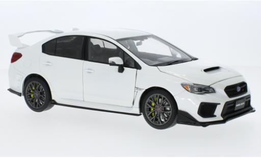Subaru WRX 1/18 Sun Star STI (S207) metallise bianco RHD 2018 modellino in miniatura