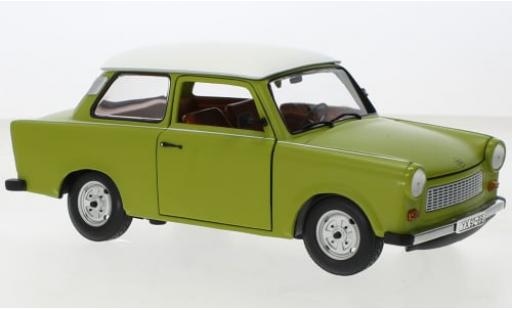 Trabant 601 1/18 Sun Star gr&uuml;n/weiss 1:18 modellino in miniatura