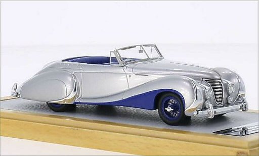 Talbot Lago Saoutchik 1/43 Chromes T26 Record Cabrio grigio/blu RHD 1948 modellini auto