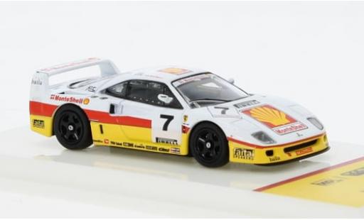 Ferrari F40 1/64 Tarmac Works GT No.7 MonteS Italian GT Championship 1993 1:64 modellino in miniatura