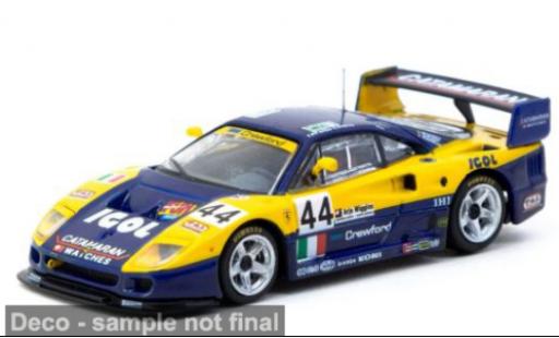 Ferrari F40 1/64 Tarmac Works GTE 24h Le Mans 1996 #44 1:64 modellino in miniatura