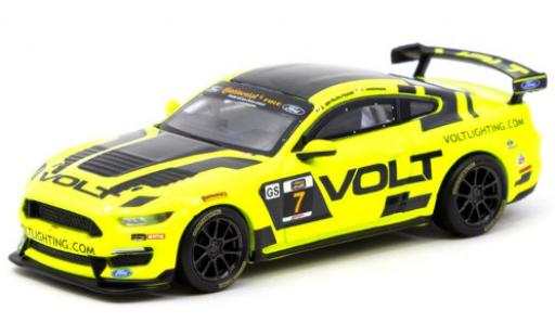Ford Mustang 1/64 Tarmac Works GT4 No.7 Volt Racing Volt SportsCar Challenge 2018 A.Brynjolfsson/T.Hindman modellino in miniatura