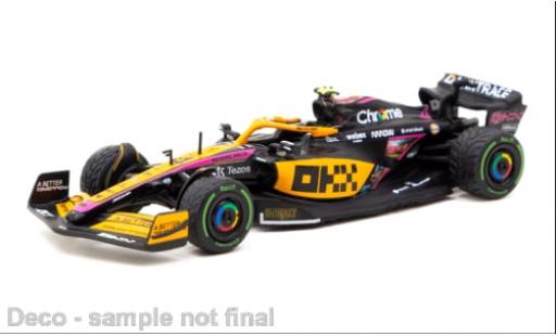 McLaren F1 1/64 Tarmac Works MCL36 No.4 Team Formel 1 GP Japan 2022 1:64 modellino in miniatura