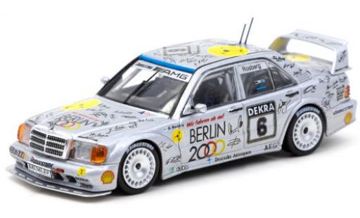 Mercedes 190 1/64 Tarmac Works E 2.5-16 Evolution II No.6 AMG Motorenbau GmbH Berlin 2000 DTM 1992 K.Rosberg modellino in miniatura