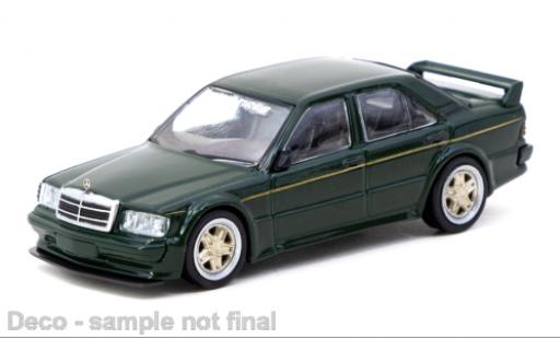 Mercedes 190 1/64 Tarmac Works E (W201) 2.5-16 EVO 1 grün 1:64 modellino in miniatura