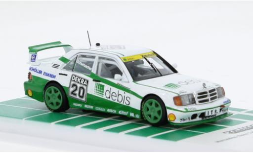 Mercedes 190 1/64 Tarmac Works E 2.5-16 Evo 2 (W201) No.20 Zakspeed Debis DTM 1991 1:64 modellino in miniatura