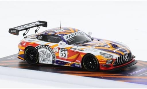 Mercedes AMG GT 1/64 Tarmac Works 3 No.55 GruppeM Racing 24h Spa 2022 1:64 modellino in miniatura