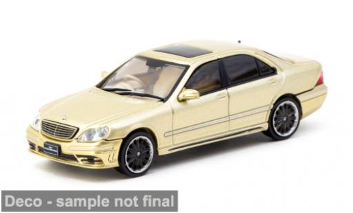 Mercedes Classe S 1/64 Tarmac Works (W220) Wald gold 1:64 modellino in miniatura