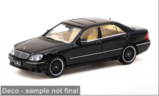 Mercedes Classe S 1/64 Tarmac Works Wald schwarz 1:64 modellino in miniatura