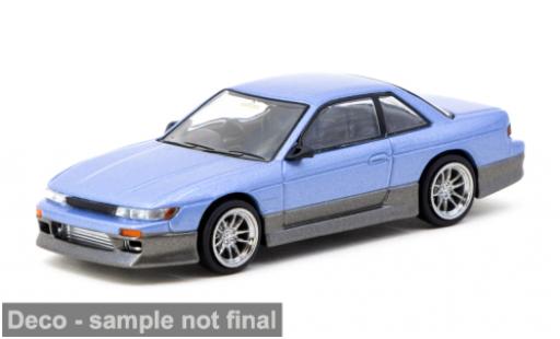 Nissan Silvia 1/64 Tarmac Works (S13) blau/grau 1:64 modellino in miniatura