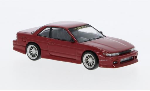 Nissan Silvia 1/64 Tarmac Works (S13) Vertex metallise rot 1:64 modellino in miniatura