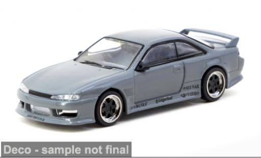 Nissan Silvia 1/64 Tarmac Works (S14) grau 1:64 modellino in miniatura