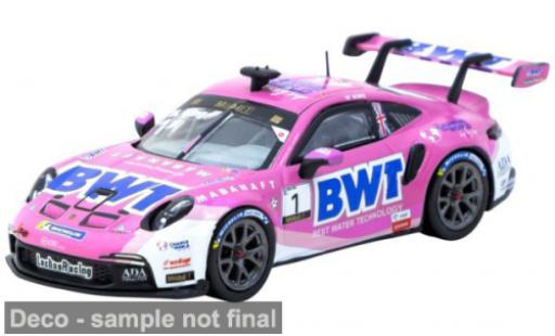 Porsche 992 GT3 1/64 Tarmac Works 911  Mobil 1 Supercup 2024 BWT #1 1:64 modellino in miniatura