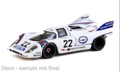 Porsche 917 1971 1/64 Tarmac Works K No.22 Martini Racing Team Martini 24h Le Mans 1:64 modellino in miniatura