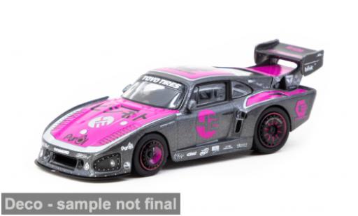 Porsche 935 1/64 Tarmac Works K3V grau/Dekor 1:64 modellino in miniatura