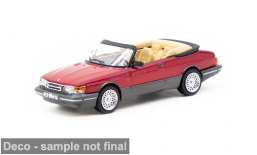 Saab 900 1/64 Tarmac Works Turbo Cabriolet rot 1:64 modellino in miniatura