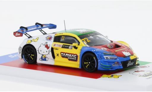 Audi R8 1/64 Tarmac Works LMS GT3 EVO II No.72 Uno Racing Hello Kitty Macau GT Cup 2022 modellino in miniatura