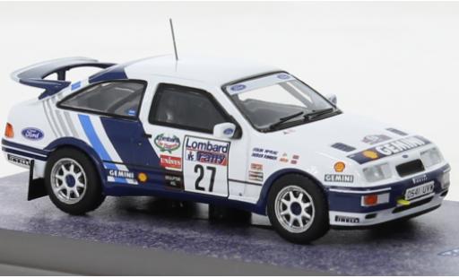 Ford Sierra 1/64 Tarmac Works RS Cosworth No.27 Rallye WM RAC Rallye 1989 modellino in miniatura