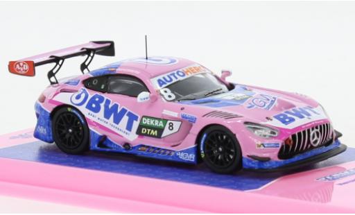 Mercedes AMG GT 1/64 Tarmac Works 3 No.8 GruppeM Racing BWT DTM 2021 modellino in miniatura