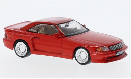Mercedes Classe SL 1/64 Tarmac Works SL500 (R129) Koenig Specials rosso modellino in miniatura