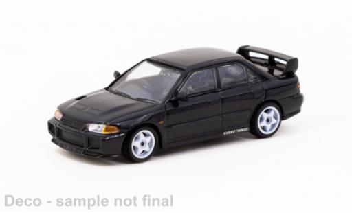 Mitsubishi Lancer 1/64 Tarmac Works GSR évolution III nero modellino in miniatura