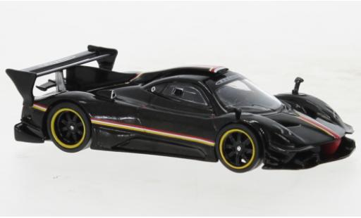 Pagani Zonda 1/64 Tarmac Works Revolucion nero modellino in miniatura