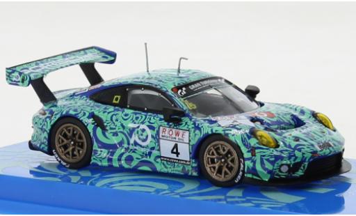 Porsche 991 GT3 R 1/64 Tarmac Works 911  No.4 VLN Nürburgring 2018 modellino in miniatura