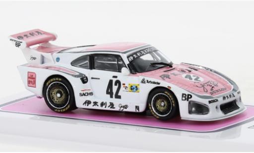 Porsche 935 1980 1/64 Tarmac Works K3 No.42 24h Le Mans modellino in miniatura