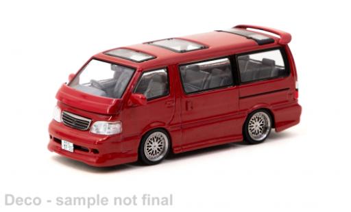 Toyota Hiace 1/64 Tarmac Works Waggon Douane rosso modellino in miniatura