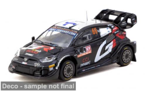 Toyota Yaris 1/64 Tarmac Works GR Rally1 Hybrid Rally Latvia 2024 Gazoo Racing WRT #69 1:64 modellino in miniatura