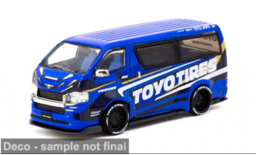Toyota Hiace 1/64 Tarmac Works Widebody Toyo Tires 1:64 modellino in miniatura
