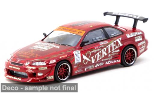 Toyota Soarer 1/64 Tarmac Works rot 1:64 modellino in miniatura
