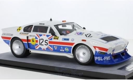 Aston Martin V8 1/18 Tecnomodel RHD No.12S 6h Silverstone 1979 D.Bell/D.Preece/R.Hamilton modellino in miniatura