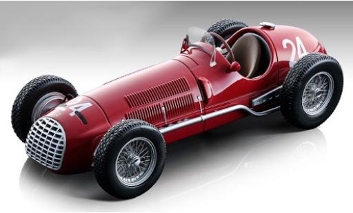Ferrari 125 1/18 Tecnomodel F1 No.24 Scuderia Formel 1 GP San Remo 1950 L.Villoresi modellino in miniatura