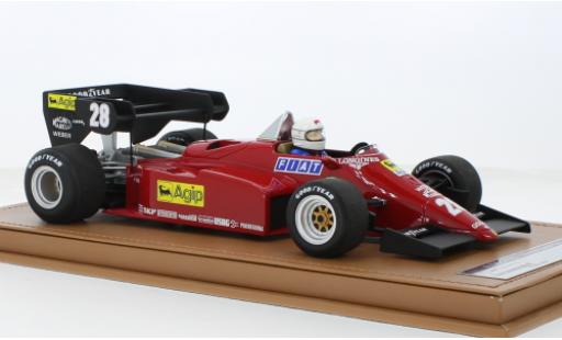 Ferrari 126 1/18 Tecnomodel C4-M2 No.28 Formel 1 GP Europa 1984 1:18 modellino in miniatura