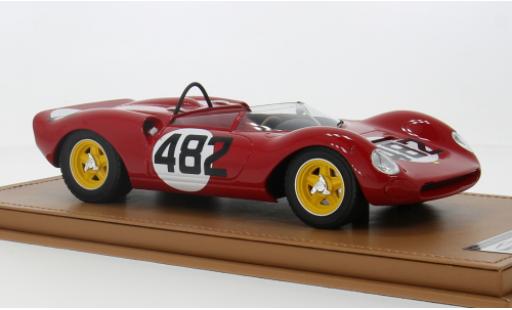 Ferrari 206 1/18 Tecnomodel Dino SP RHD No.48 Scuderia SEFAC International Hill Climb Cesana - Sestriere 1965 1:18 modellino in miniatura