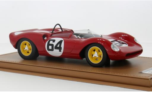 Ferrari 206 1/18 Tecnomodel Dino SP RHD No.64 Scuderia SEFAC International Hill Climb Schauinsland 1965 1:18 modellino in miniatura