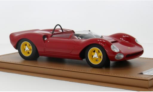 Ferrari 206 1/18 Tecnomodel Dino SP rot RHD 1965 1:18 modellino in miniatura