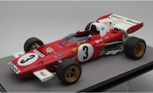 Ferrari 312 1/18 Tecnomodel B2 No.3 Scuderia Formel 1 GP Zandvoort 1971 C.Regazzoni modellino in miniatura