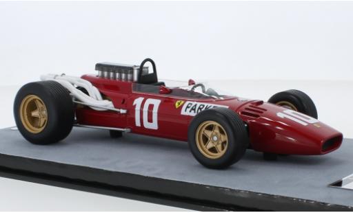 Ferrari 312 1/18 Tecnomodel F1 No.10 Scuderia Formel 1 GP Nürburgring 1966 M.Parkes modellino in miniatura