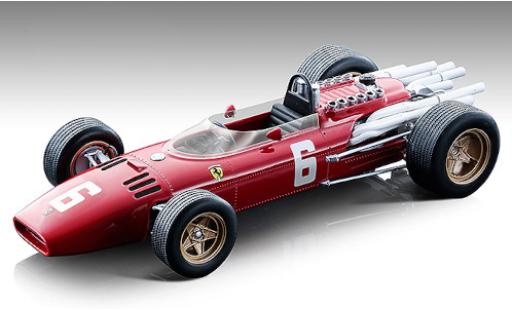 Ferrari 312 1/18 Tecnomodel F1 No.6 Scuderia Formel 1 GP Monza 1966 L.Scarfiotti modellino in miniatura