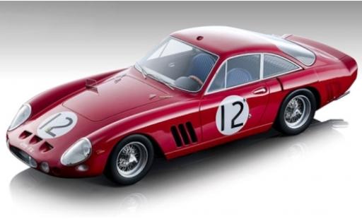Ferrari 330 1/18 Tecnomodel LMB No.12 Maranello Concessionaires 24h Le Mans 1963 J.Sears/M.Salmon modellino in miniatura
