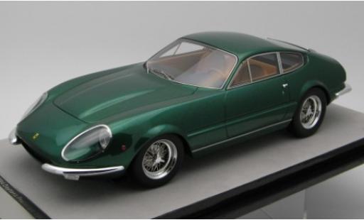 Ferrari 365 1/18 Tecnomodel GTB/4 Daytona Prossootipo metallico verde 1967 modellino in miniatura